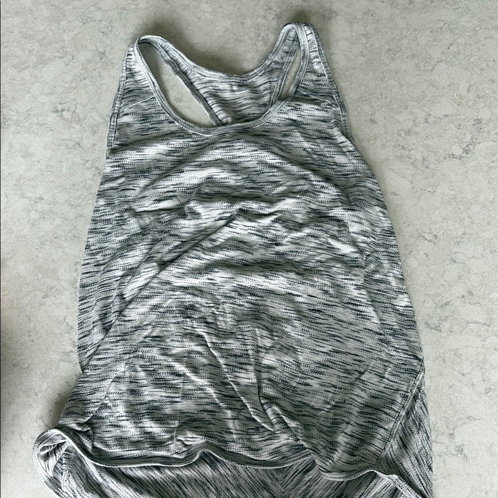 lululemon athletica Gray Tank Top